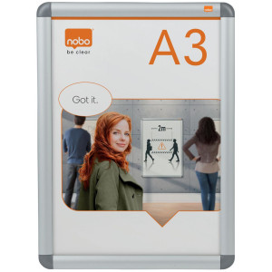 NOBO Affischram reflexfri PVC A3