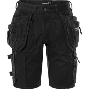 FRISTADS Hvshorts green stretch 2532 GCYD sv c52