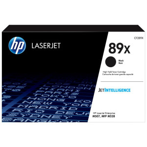 HP Toner CF289X 89X 10K Svart