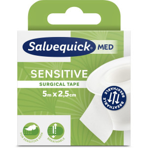 SALVEQUICK Plåster Kirurgtape 5m