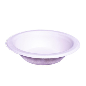NO BRAND Tallrik Bagasse BIO djup 350ml 50/fp