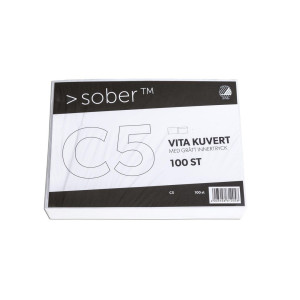 SOBER Kuvert C5 162x229mm remsa 100/fp