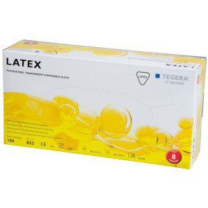 TEGERA Latexhandske 833 9 100/fp