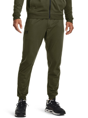 Under Armour Spodnie dresowe męskie Under Armour Sportstyle Tricot Jogger - khaki