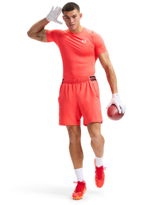 Under Armour Spodenki treningowe Under Armour Vanish Woven 6in Shorts męskie - pomarańczowe