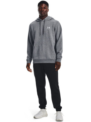 Under Armour Bluza dresowa nierozpinana z kapturem męska Under Armour UA Icon Fleece Hoodie - szara