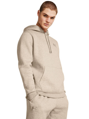 Under Armour Bluza dresowa męska Under Armour UA Essential Fleece Hoodie - beżowa