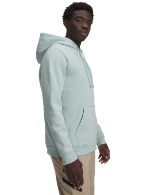 Under Armour Bluza dresowa nierozpinana z kapturem Under Armour Icon Fleece Hoodie męska - zielona