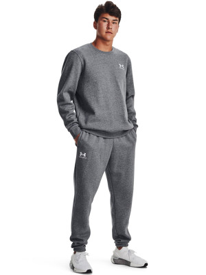 Under Armour Spodnie dresowe męskie Under Armour UA Essential Fleece Jogger - szare