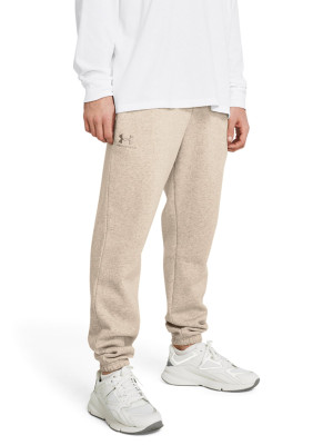 Under Armour Spodnie dresowe męskie Under Armour UA Essential Fleece Jogger - beżowe