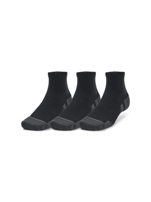 Under Armour Skarpetki treningowe (3-pack) za kostkę uniseks Under Armour UA Performance Tech 3pk Qtr - czarne