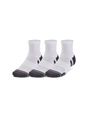 Under Armour Skarpetki treningowe (3-pack) za kostkę uniseks Under Armour UA Performance Tech 3pk Qtr - białe