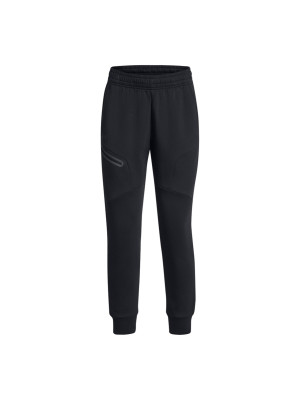 Under Armour Spodnie treningowe damskie Under Armour Unstoppable Flc Jogger - czarne
