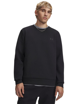 Under Armour Bluza treningowa nierozpinana bez kaptura Under Armour Unstoppable Flc Crew męska - czarna
