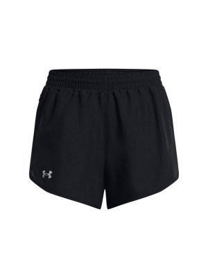 Under Armour Spodenki do biegania damskie Under Armour UA Fly By 3'' Shorts - czarne