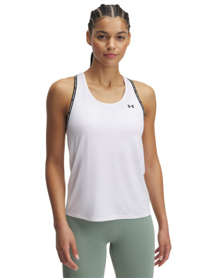 Under Armour Top treningowy damski Under Armour Tech Knockout Tank - biały