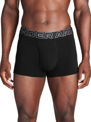 Under Armour Bielizna treningowa męska (3-pack) Under Armour M UA Perf Cotton 3in - czarna