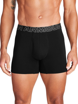 Under Armour Bielizna treningowa (3-pack) męska Under Armour M UA Perf Cotton 6in - czarna