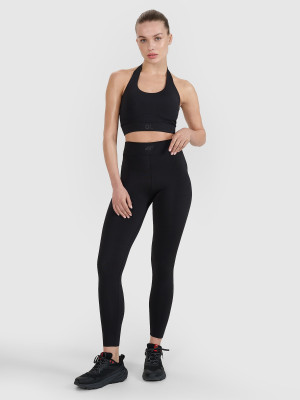 4F Legginsy treningowe szybkoschnące 4F | Anna Lewandowska - czarne