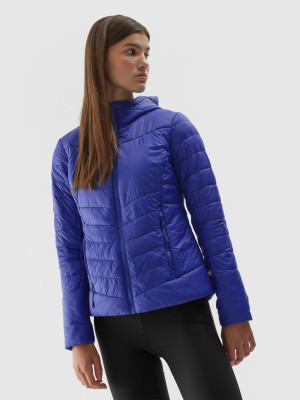 4F Kurtka puchowa Primaloft Black Eco damska - granatowa