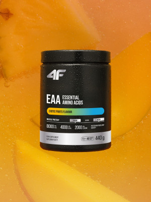 4F EAA aminokwasy - suplement diety (440 g) owoce egzotyczne