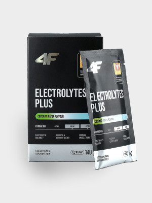 4F ELECTROLYTES PLUS - koncentrat napoju elektrolitowego w proszku (10x14g)