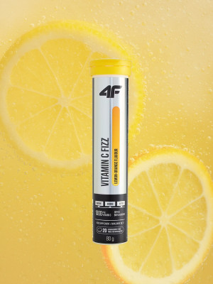 4F Vitamin C Fizz - suplement diety (20 tabletek musujących) cytrynowo-pomarańczowy