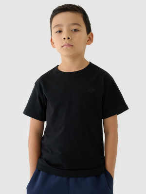 4F T-shirt gładki (2-pack) dziecięcy - multikolor