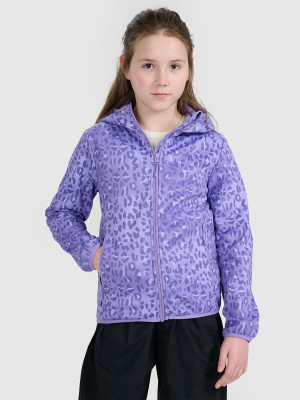4F Kurtka softshell wiatroodporna membrana 5000 dziewczęca - multikolor
