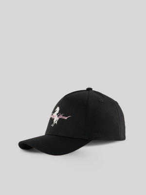 4F Sapca cu cozoroc strapback pentru fete - neagra