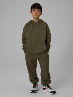 4F Komplet dresowy chłopięcy - khaki