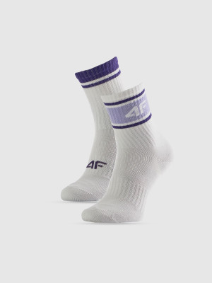 4F Skarpetki długie (2-pack) dziewczęce - multikolor