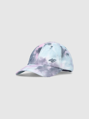 4F Czapka z daszkiem strapback dziecięca - multikolor