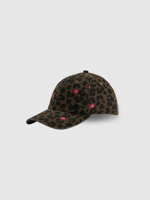 4F Czapka z daszkiem strapback dziecięca - multikolor