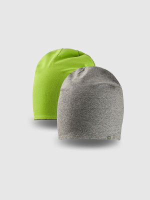 4F Czapka beanie dziecięca - zielona