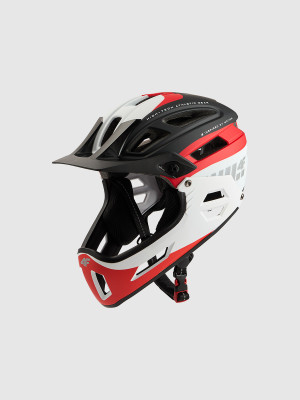 4F Kask full face rowerowy dziecięcy - multikolor