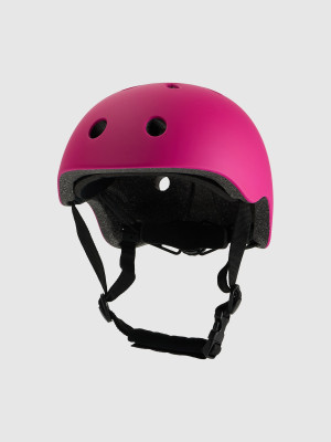 4F Kask rowerowy dziecięcy - różowy