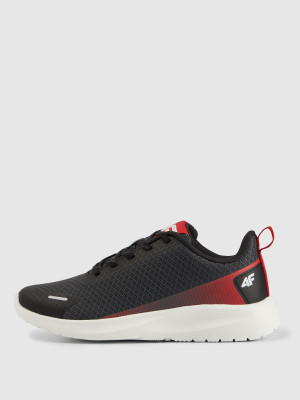4F Buty sportowe VELOSPEED z przewiewną cholewką chłopięce - szare