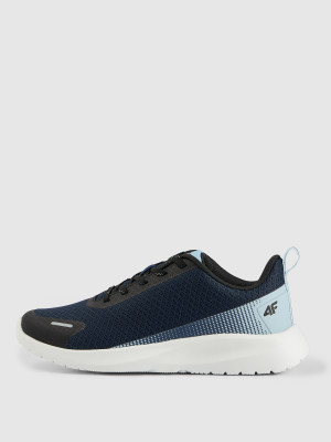 4F Buty sportowe VELOSPEED z przewiewną cholewką chłopięce - granatowe