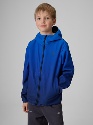 4F Kurtka softshell wiatroodporna membrana 5000 chłopięca - multikolor