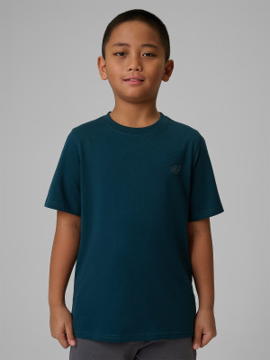 4F T-shirt gładki (2-pack) chłopięcy - multikolor