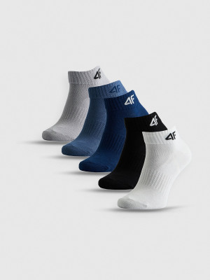 4F Skarpetki krótkie (5-pack) chłopięce - multikolor