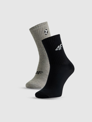 4F Skarpetki długie (2-pack) chłopięce - multikolor