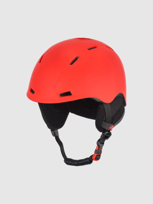 4F Kask narciarski dziecięcy - czerwony
