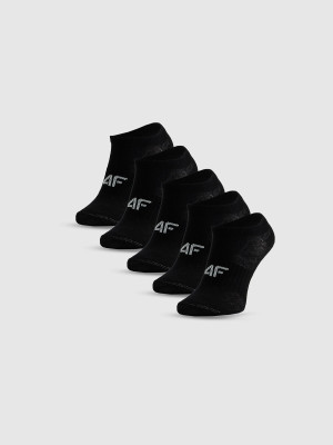 4F Skarpetki krótkie (5-pack) chłopięce - czarne