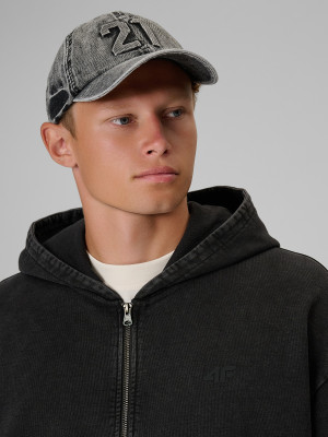 4F Czapka z daszkiem strapback 4F | Tomasz Fornal - szara