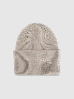 4F Czapka beanie uniseks - szara
