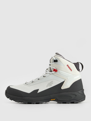 4F Wysokie buty trekkingowe ICE CRACKER z izolacją Primaloft męskie - szare