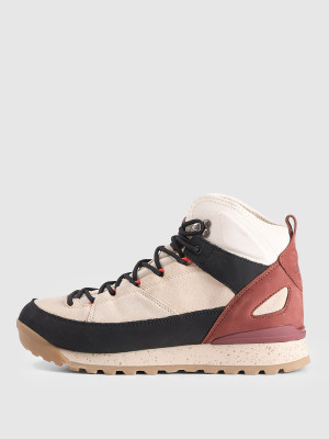 4F Buty przejściowe HEX skórzane damskie - kremowe