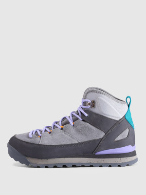 4F Buty przejściowe HEX skórzane damskie - szare
